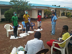 Ebola training